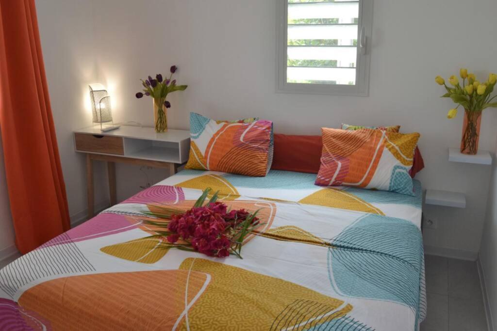 Les Villas Du Bambou - Villa Paprika Jusqu'A 6 Pers Le Gosier  Kültér fotó