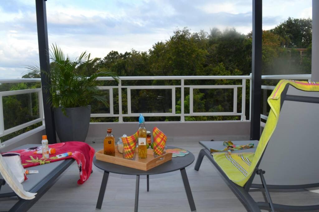 Les Villas Du Bambou - Villa Paprika Jusqu'A 6 Pers Le Gosier  Kültér fotó